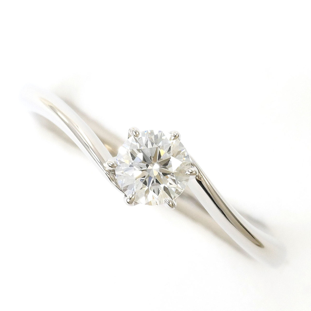 VINTAGE Silver Diamond Ring